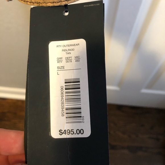 Roundtree and Yorke Lambskin Leather Jacket - Picture 8 of 8